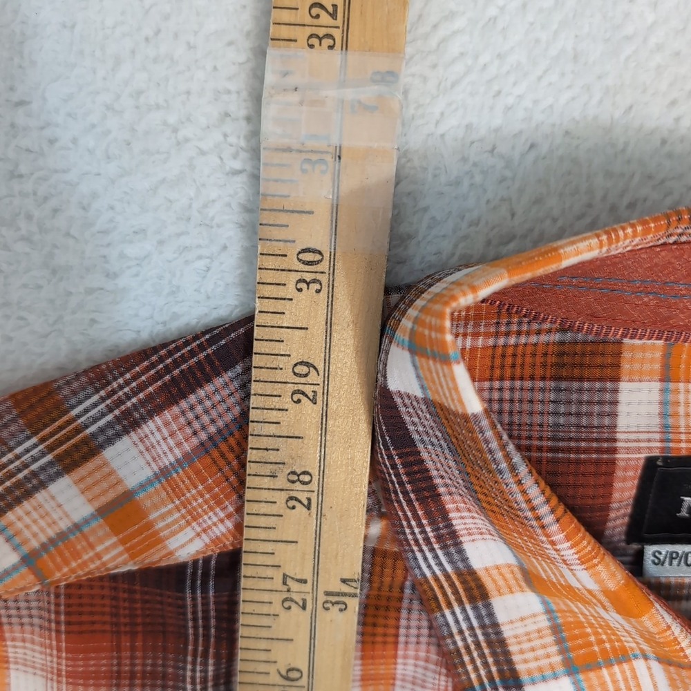 Marmot Multicolor Check Short-Sleeve Woven Shirt‎ Lightweight Men's Sm Nylon - Picture 5 of 10